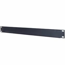 Intellinet 712675, Pannello nascosto, Nero, Acciaio, 1U, 48,3 cm (19"), 483 mm