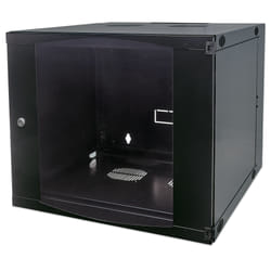 Intellinet 713849 rack 9U Da parete Nero