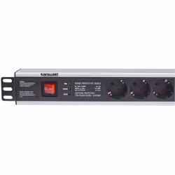 Intellinet 713962 unità di distribuzione dell'energia (PDU) 6 presa(e) AC 1.5U Nero - Vista aggiuntiva 4