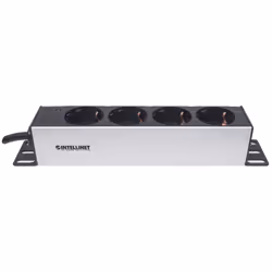 Intellinet 714020 unità di distribuzione dell'energia (PDU) 4 presa(e) AC 1U Grigio - Vista aggiuntiva 4