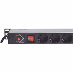 Intellinet 714044 unità di distribuzione dell'energia (PDU) 12 presa(e) AC 1U Nero - Vista aggiuntiva 4