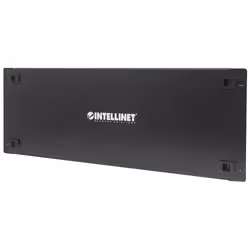 Intellinet 714365, Pannello nascosto, Nero, Acciaio, 4U, 48,3 cm (19"), 482 mm