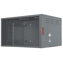 Intellinet 714433 rack 6U Da parete Nero