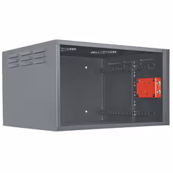 Intellinet 714433 rack 6U Da parete Nero