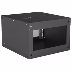 Intellinet 714785 rack 6U Da parete Nero