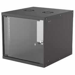 Intellinet 714808, Da parete, 9U, 50 kg, 13,2 kg, Nero