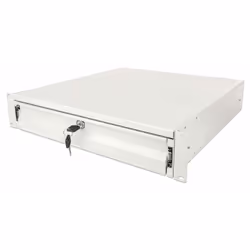 Intellinet 715843, Cassettiera, Grigio, Acciaio, 35 kg, 2U, 48,3 cm (19")