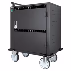 Manhattan 716000, Carrello per la gestione dei dispositivi portatili, Nero, 2 m, Smartphone, Tablet, USB, USB tipo-C