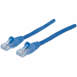 Intellinet 20m Cat6, 20 m, Cat6, U/UTP (UTP), RJ-45, RJ-45, Blu