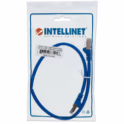 Intellinet CAT 6, S/FTP, 0.5 m cavo di rete Blu 0,5 m Cat6 S/FTP (S-STP) - Vista aggiuntiva 5