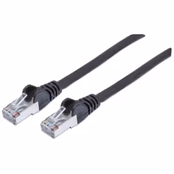 Intellinet 2m Cat6 S/FTP, 2 m, Cat6, S/FTP (S-STP), RJ-45, RJ-45, Nero