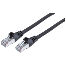 Intellinet 2m Cat6 S/FTP cavo di rete Nero S/FTP (S-STP)