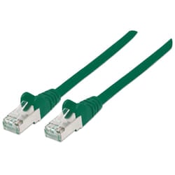 Intellinet 2m Cat6 SFTP cavo di rete Verde S/FTP (S-STP)