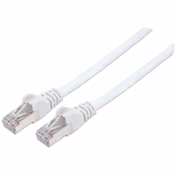 Intellinet 736701, 10 m, Cat6a, S/FTP (S-STP), RJ-45, RJ-45, Bianco