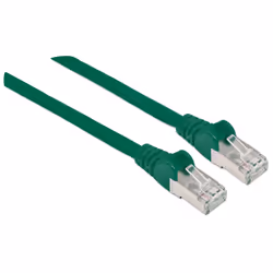 Intellinet Cat6A, S/FTP, 3m cavo di rete Verde S/FTP (S-STP)