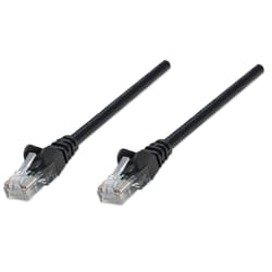 Intellinet Cat6A, SFTP, 0.25m cavo di rete Nero 0,25 m S/FTP (S-STP)
