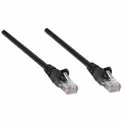 Intellinet Cat6A, SFTP, 0.25m cavo di rete Nero 0,25 m S/FTP (S-STP)