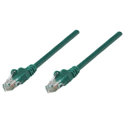 Intellinet Cat6A, SFTP, 0.25m cavo di rete Verde 0,25 m S/FTP (S-STP)