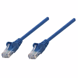 Intellinet 0.25m Cat6A SFTP, 0,25 m, Cat6a, S/FTP (S-STP), RJ-45, RJ-45, Blu