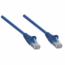 Intellinet 0.25m Cat6A SFTP cavo di rete Blu 0,25 m S/FTP (S-STP)