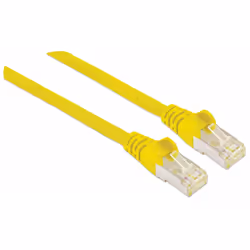 Intellinet 740746 cavo di rete Giallo 10 m Cat7 S/FTP (S-STP)