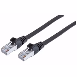 Intellinet 740753, 1,5 m, Cat7, S/FTP (S-STP), RJ-45, RJ-45, Nero