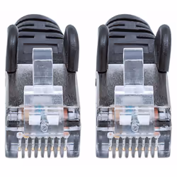 Intellinet 740814 cavo di rete Nero 2 m Cat7 S/FTP (S-STP)