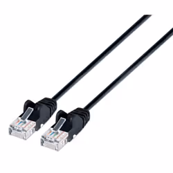 Intellinet 742115, 3 m, Cat6, U/UTP (UTP), RJ-45, RJ-45, Nero