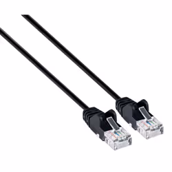 Intellinet 742115 cavo di rete Nero 3 m Cat6 U/UTP (UTP)