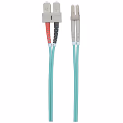 Intellinet 750912 cavo InfiniBand e in fibra ottica 1 m LC SC Colore acqua - Vista aggiuntiva 4