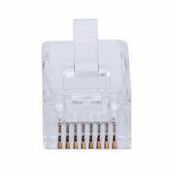 Intellinet 790383 cavo di collegamento RJ45 Trasparente
