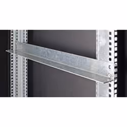 Techly I-CASE RAIL-1000, Guida per scaffale, Metallo, Argento, 2 pz, 2,25 kg