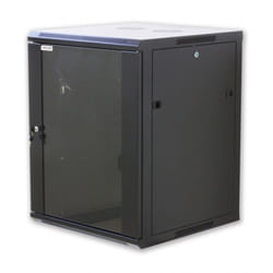 Techly I-CASE EW-2012BKL rack 12U Da parete Nero