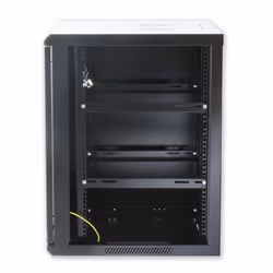 Techly I-CASE EW-2012BKL rack 12U Da parete Nero