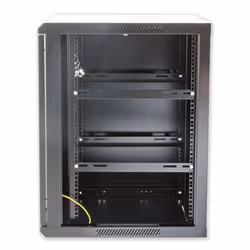Techly I-CASE EW-2020BKL rack 20U Da parete Nero - Vista aggiuntiva 6