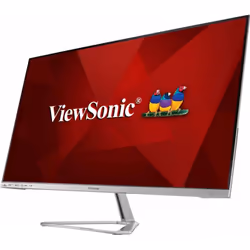 Viewsonic VX Series VX3276-MHD-3 32" Full HD LED Argento - Vista aggiuntiva 4