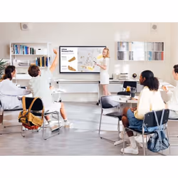 Viewsonic IFP6562 visualizzatore di messaggi Pannello piatto interattivo 165,1 cm (65") LED Wi-Fi 350 cd/m² 4K Ultra HD Nero Touch screen Processore integrato Android 8.0 - Vista aggiuntiva 6