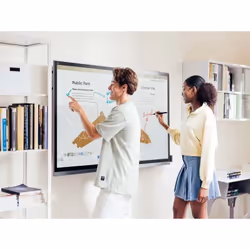 Viewsonic IFP6562 visualizzatore di messaggi Pannello piatto interattivo 165,1 cm (65") LED Wi-Fi 350 cd/m² 4K Ultra HD Nero Touch screen Processore integrato Android 8.0 - Vista aggiuntiva 7