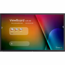 Viewsonic IFP9850-4, Pannello piatto interattivo, 2,49 m (98"), LCD, 3840 x 2160 Pixel, Wi-Fi
