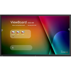 Viewsonic IFP9850-4 visualizzatore di messaggi Pannello piatto interattivo 2,49 m (98") LCD Wi-Fi 350 cd/m² 4K Ultra HD Nero Touch screen Processore integrato Android 9