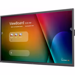 Viewsonic IFP9850-4 visualizzatore di messaggi Pannello piatto interattivo 2,49 m (98") LCD Wi-Fi 350 cd/m² 4K Ultra HD Nero Touch screen Processore integrato Android 9