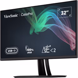 Viewsonic VP56 Monitor PC 81,3 cm (32") 3840 x 2160 Pixel 4K Ultra HD LED Nero - Vista aggiuntiva 5