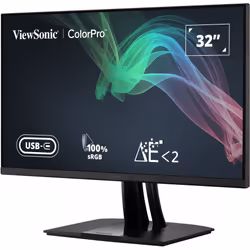 Viewsonic VP56 Monitor PC 81,3 cm (32") 3840 x 2160 Pixel 4K Ultra HD LED Nero - Vista aggiuntiva 6