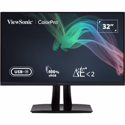 Viewsonic VP56 Monitor PC 81,3 cm (32") 3840 x 2160 Pixel 4K Ultra HD LED Nero - Vista aggiuntiva 7