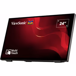 Viewsonic TD2465 visualizzatore di messaggi Pannello piatto interattivo 24" LED 250 cd/m² Full HD Nero Touch screen - Vista aggiuntiva 7
