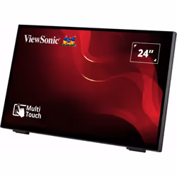Viewsonic TD2465 visualizzatore di messaggi Pannello piatto interattivo 24" LED 250 cd/m² Full HD Nero Touch screen - Vista aggiuntiva 8