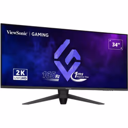 Viewsonic VX Series VX3480-2K-PRO 34" UltraWide Quad HD LED Nero - Vista aggiuntiva 7