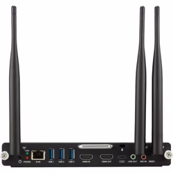 Viewsonic VPC-A31-O1 PC/stazione di lavoro 8 GB 128 GB SSD Slot-in PC Mini PC Nero - Vista aggiuntiva 4
