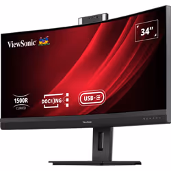Viewsonic VG3457CV LED display 86,4 cm (34") 3440 x 1440 Pixel UltraWide Quad HD Nero - Vista aggiuntiva 3