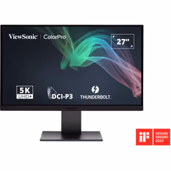 Viewsonic VP2788-5K, 68,6 cm (27"), 5120 x 2880 Pixel, 5K Ultra HD, LED, 5 ms, Nero